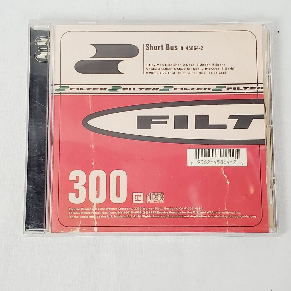 Short Bus by Filter 1995 Music [CD]